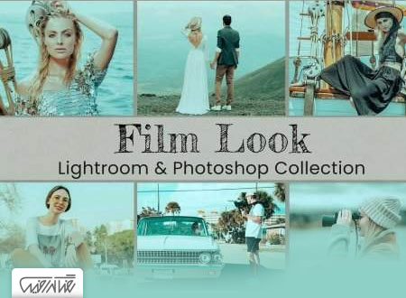 مجموعه پریست لایت روم + اکشن فتوشاپ - Film Look Lightroom Presets